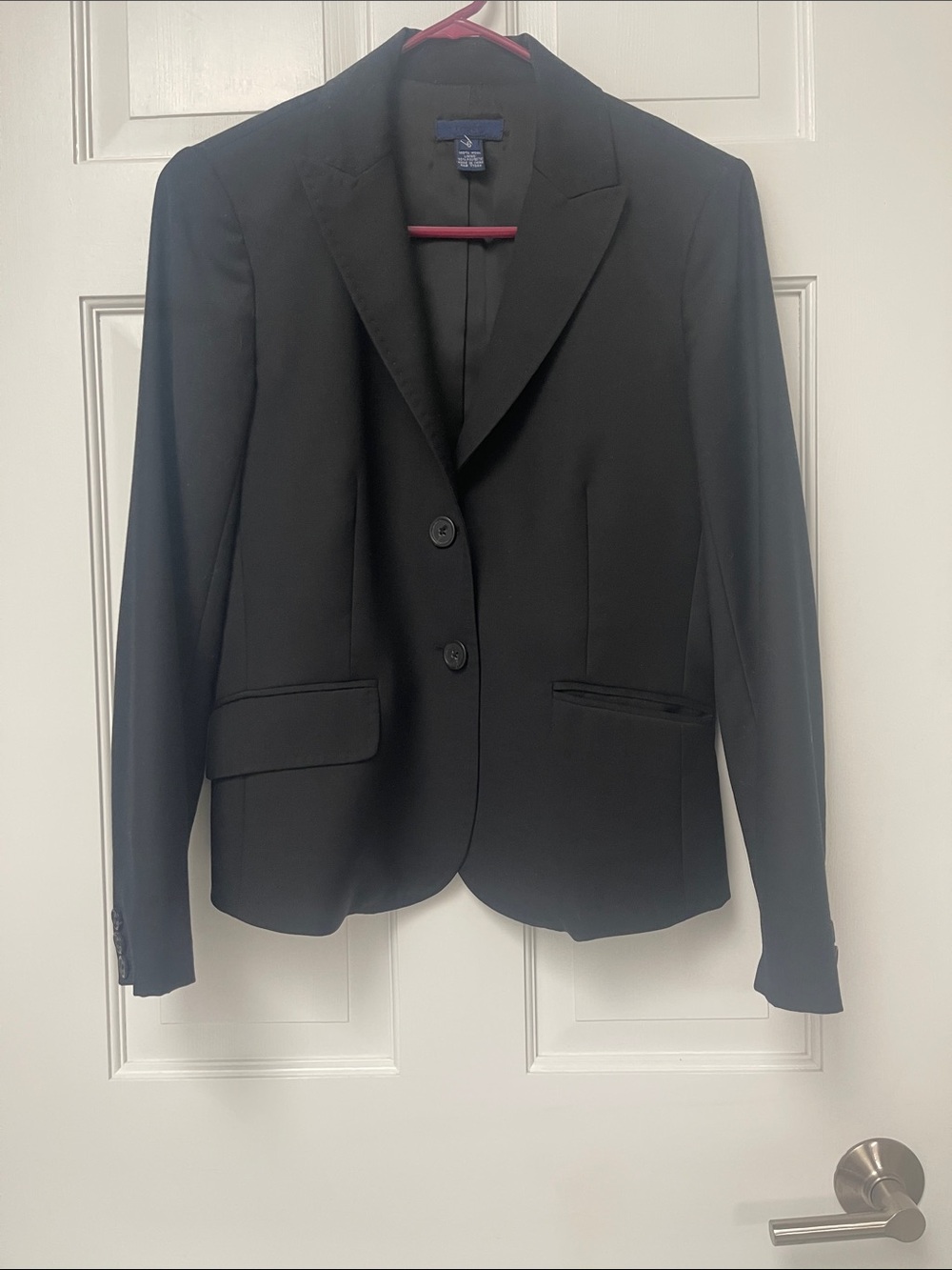 J. Crew Super 120s two button Black Women's Blazer - sz 6